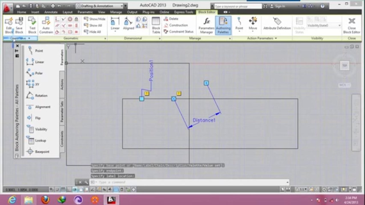 Autocad 2013 tutorial block in hindi Urdu (24-50)By MNRAQ