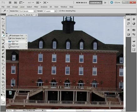 PhotoShop CS5 for Beginners - #06. Straightening Images