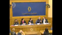Roma - Conferenza stampa di Chiara Gribaudo (12.11.13)