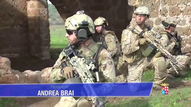 Marina Militare - Gli incursori della Marina si esercitano a Monte Romano (11.11.13)