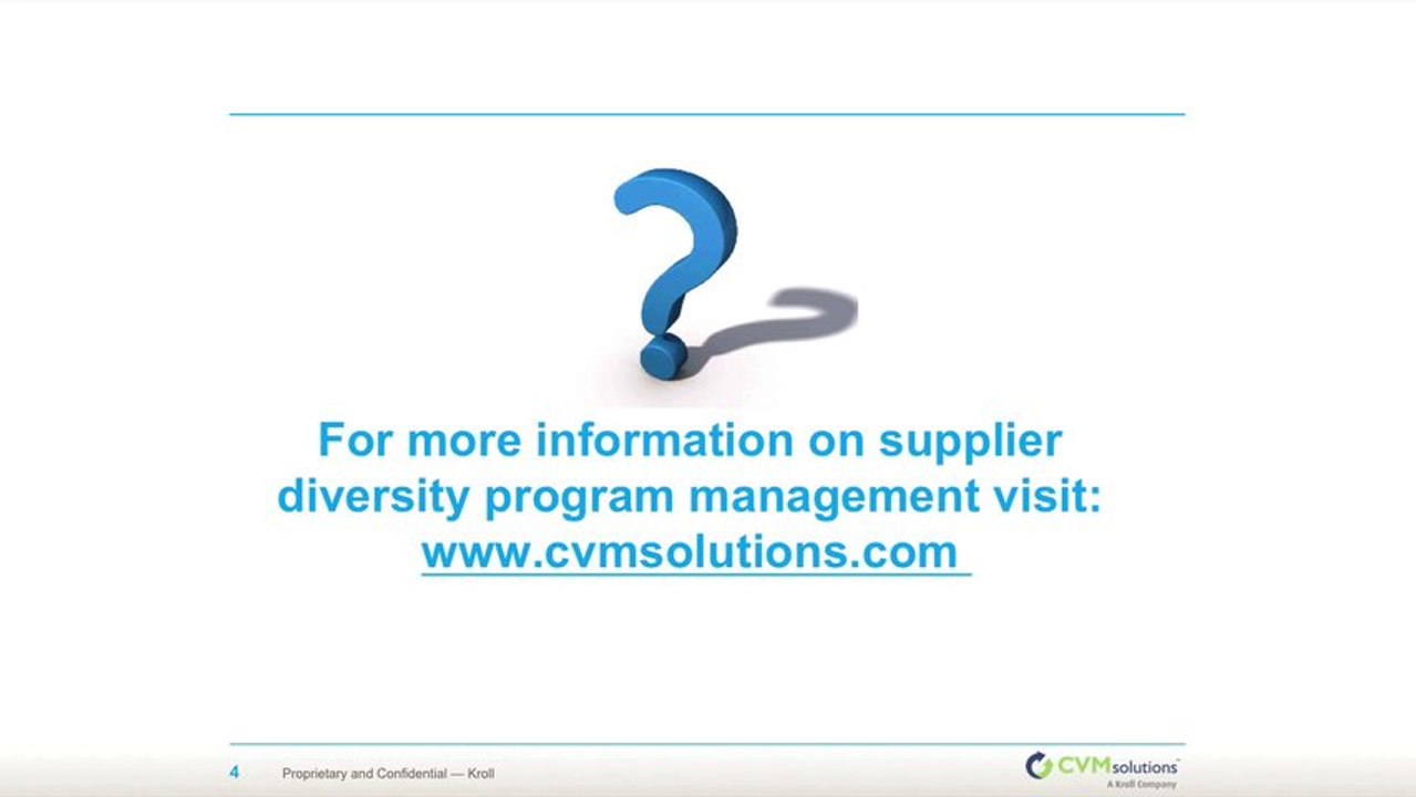 Supplier Diversity Best Practices: Forging Relationships