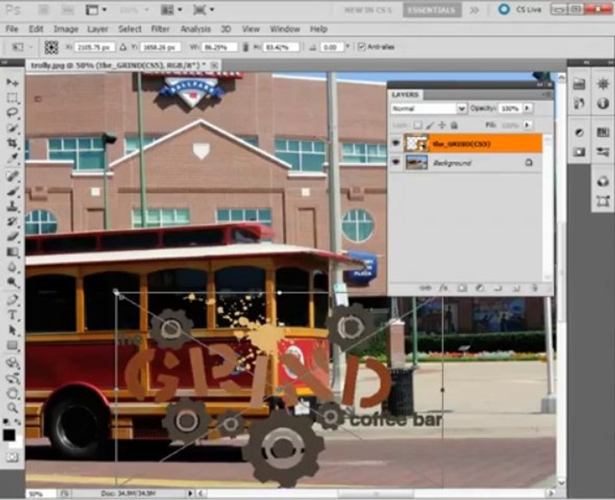 PhotoShop CS5 for Beginners - #14. Transforming Images