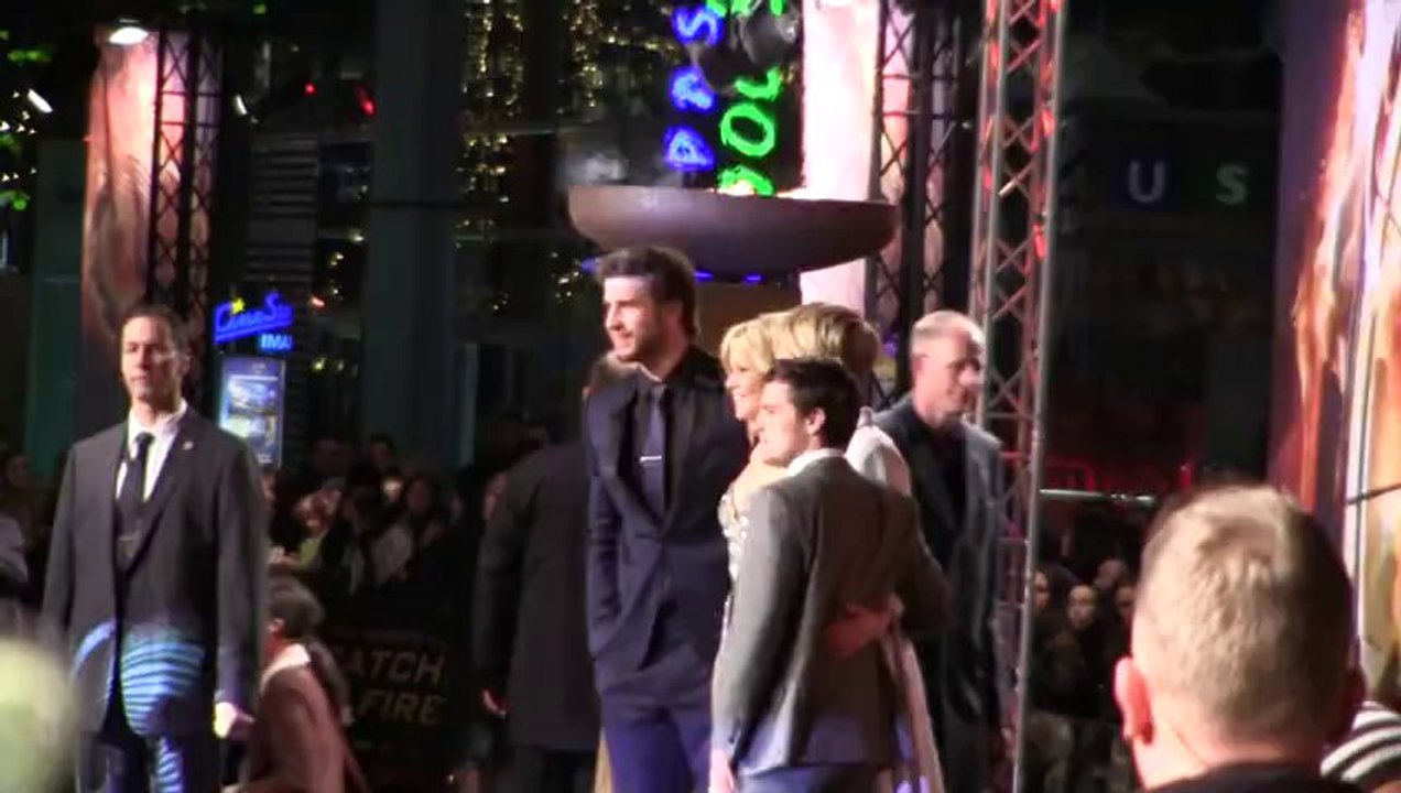 Roter Teppich in Berlin für 'Tribute von Panem: Catching Fire'