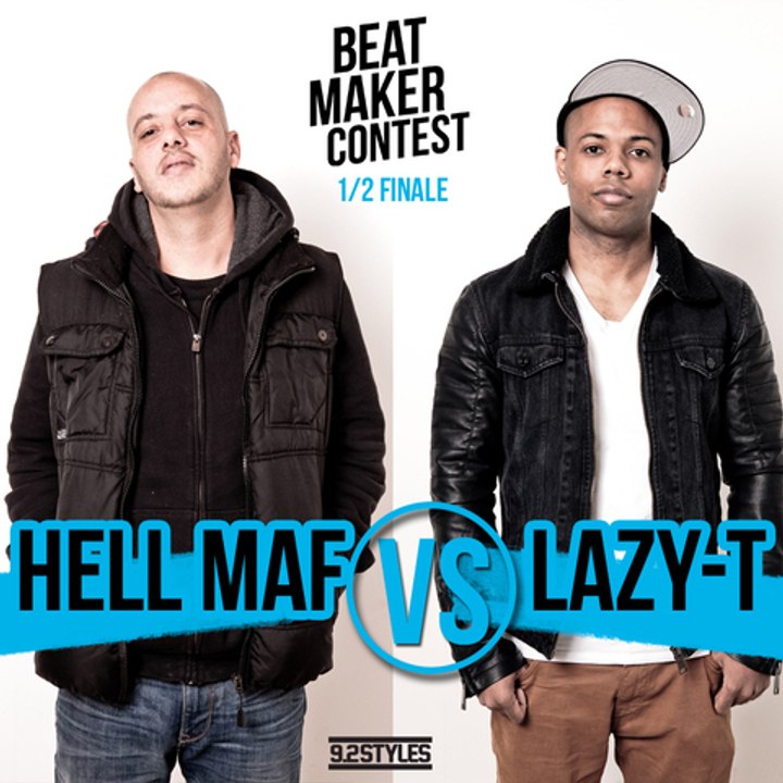 LAZY-T vs HELL MAF // BEATMAKER CONTEST (1/2 finale)