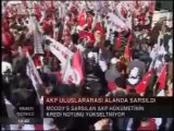 AKP, ULUSLARARASI ALANDA SARSILDI