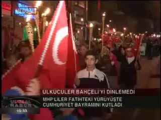 ÜLKÜCÜLER, BAHÇELİ' Yİ DİNLEMEDİ