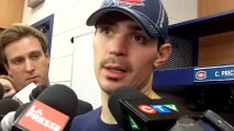 Carey Price after the Canadiens 2-1 shootout loss to the Tampa Bay Lightning