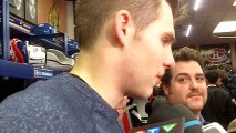 Alex Galchenyuk after the Habs 4-2 win over the New York Islanders