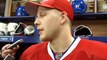 Lars Eller after the Canadiens' 4-2 victory over the New York Islanders