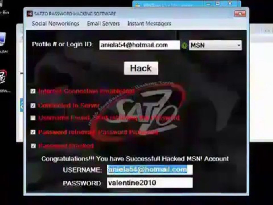 How To Hack Hotmail Account Under 1 Minute Using Hotmail Hacker -1