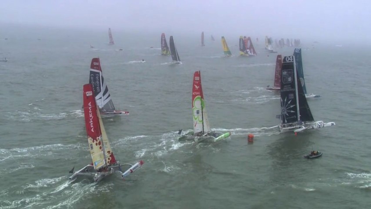 BRE - Resumo 6 dias de corrida - Transat Jacques Vabre 2013