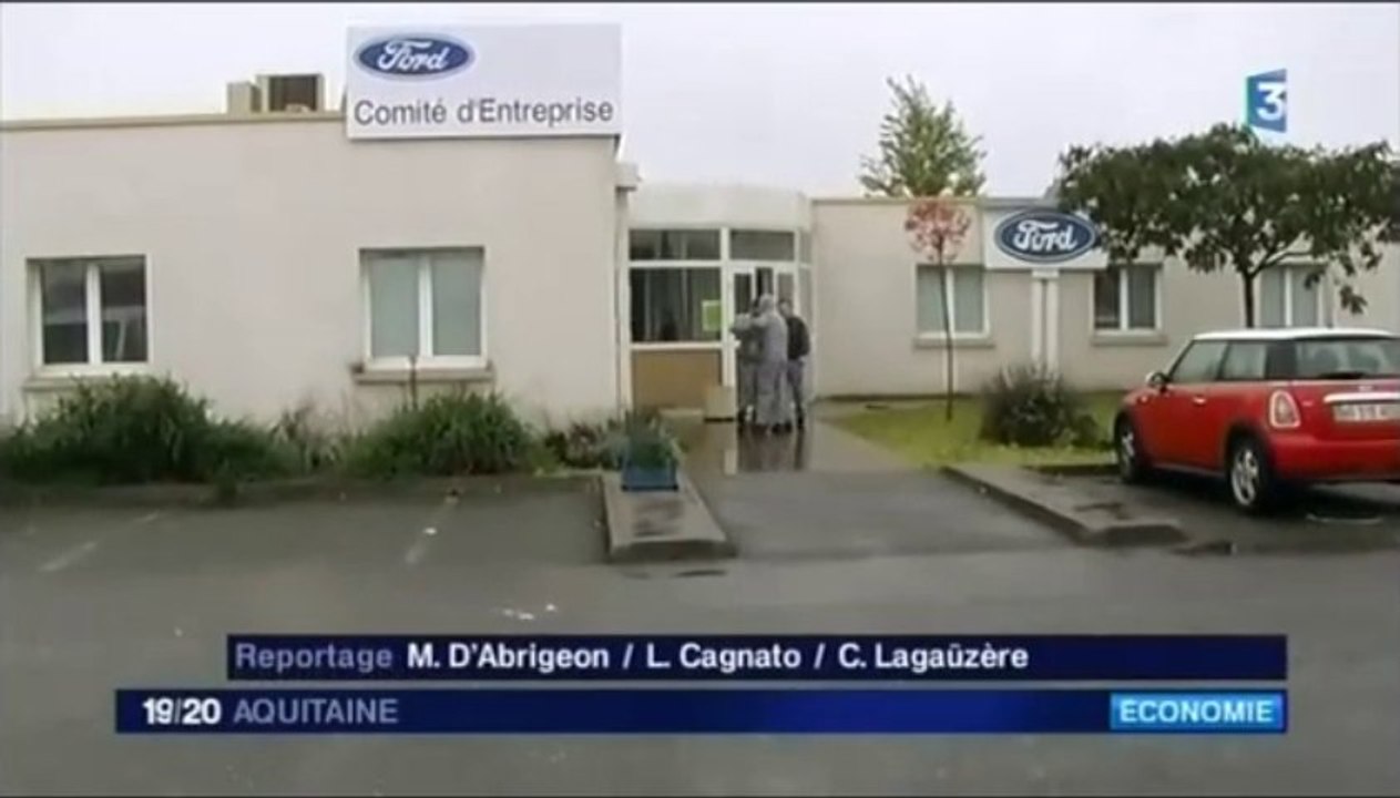 Ford Blanquefort le 12.11.2013