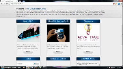 NFC Business Cards - Instant Contact Sharing