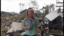 Informe a cámara: Desesperación entre los afectados por el Tifón en Filipinas