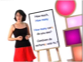 Grammaire : How much et how many