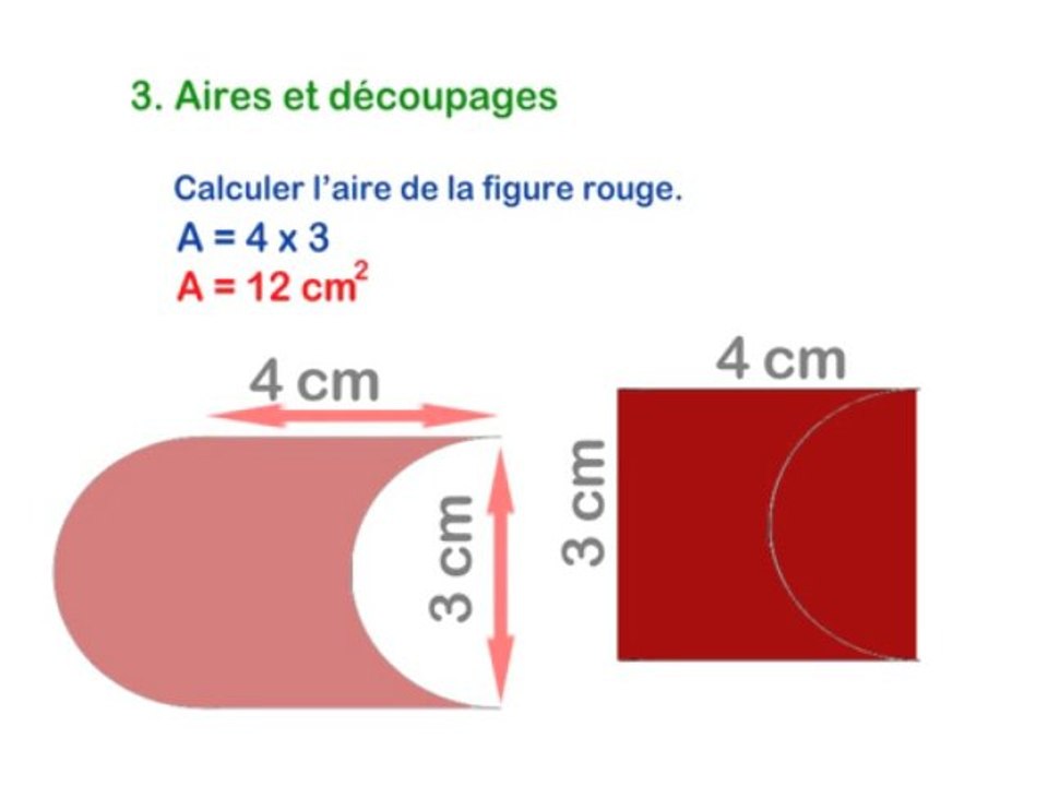 Aire d'une figure