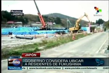 Gobierno de Japón considera reubicar a residentes de Fukushima