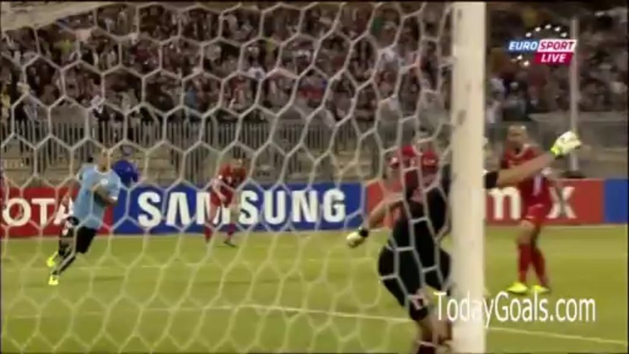 Jordan 0-5 Uruguay Goals