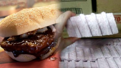 A Frozen McRib Looks Like a Meat Lego and No One is Surprised
