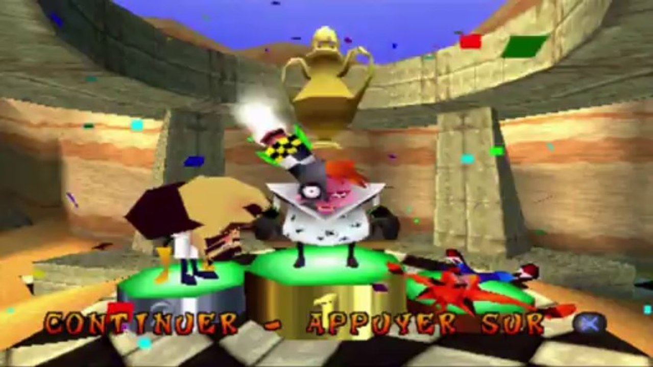 Crash Team Racing - Aventure - Plage Soleil : Crique Crash