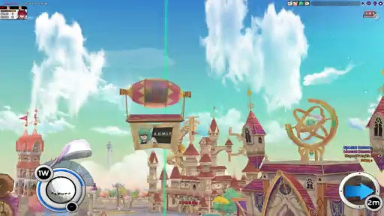 Hole in one hole 17 on wiz city pangya