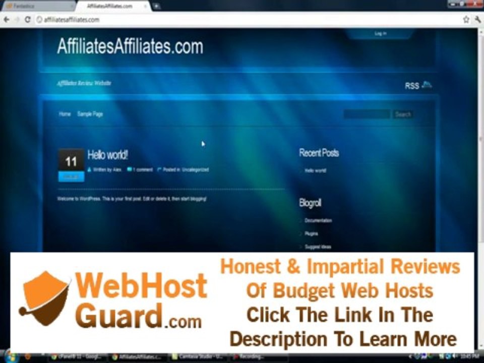 Remove Wordpress from Domain Hosting
