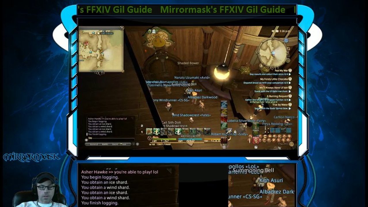 FFXIV ARR Gil Farming Guide - Mirrormask, Toronto