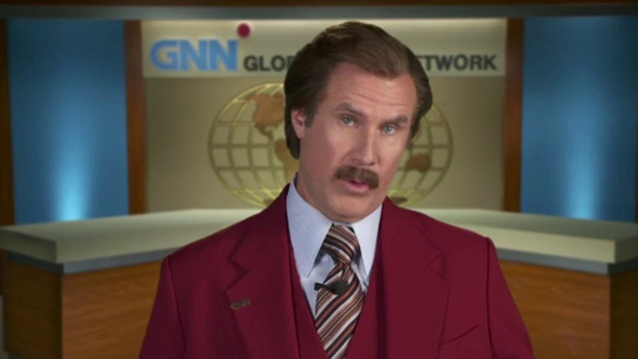 Let Me Off at the Top! by Ron Burgundy Book Trailer