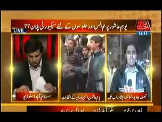 Table Talk (Yaum-e-Aasure Par Majlis Aur Jalusun k Liye Security Plan--) – 13th November 2013