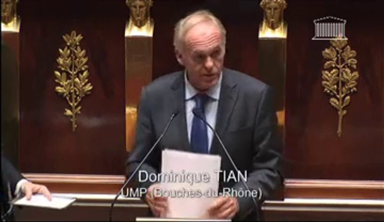 Dominique Tian Porte Parole du groupe UMP  13 Novembre 2013 3éme Séance PLF2014 (seconde partie) -mission Santé