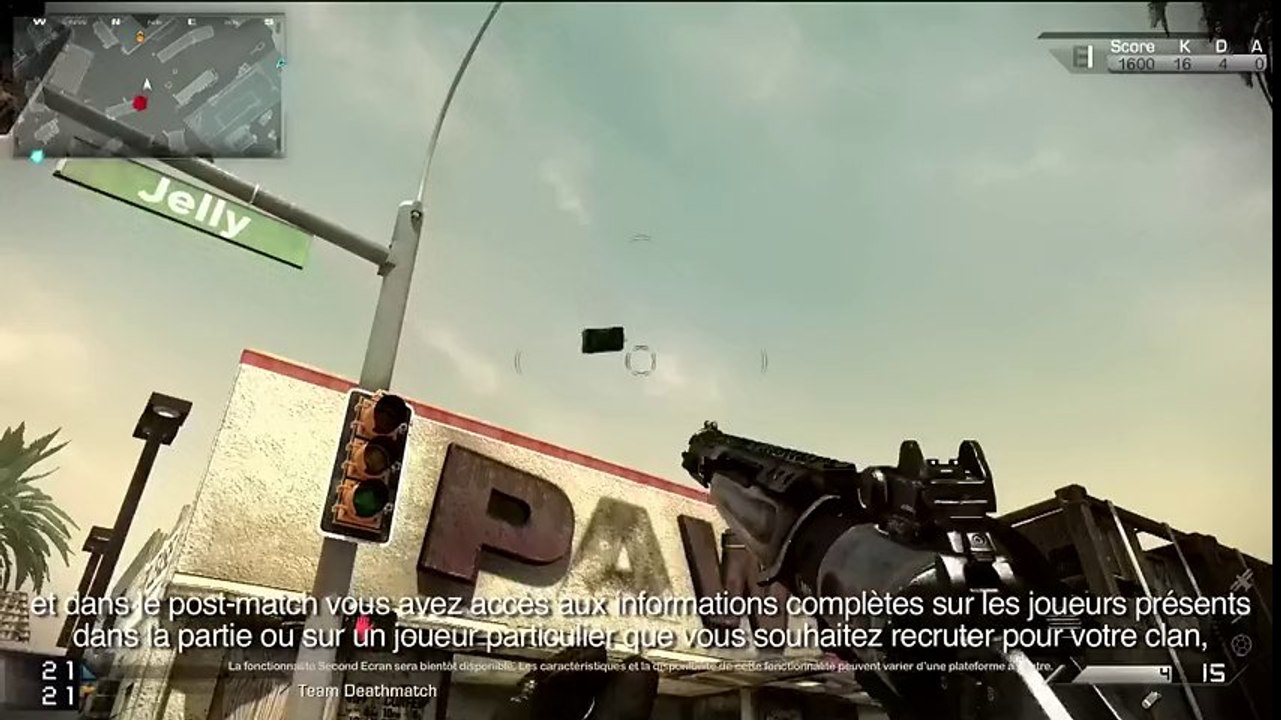 Call Of Duty : Ghosts - Présentation de l'application Call Of Duty