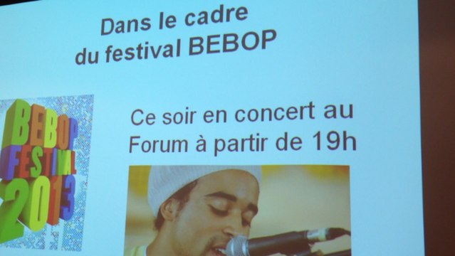 Patrice en session acoustique