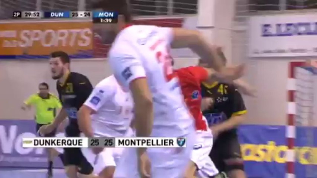 Handball - D1 9ème journée Dunkerque 25-25 Montpellier - 14/11/2013