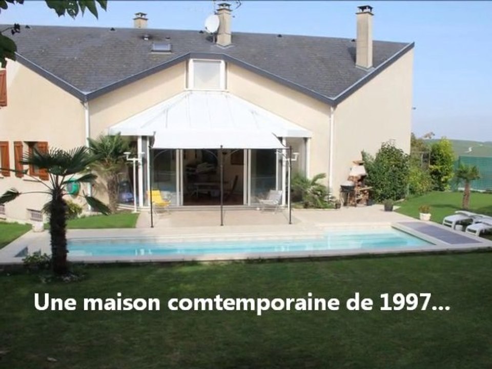 reims-rilly la montagne-villa piscine à vendre sans frais d'agence