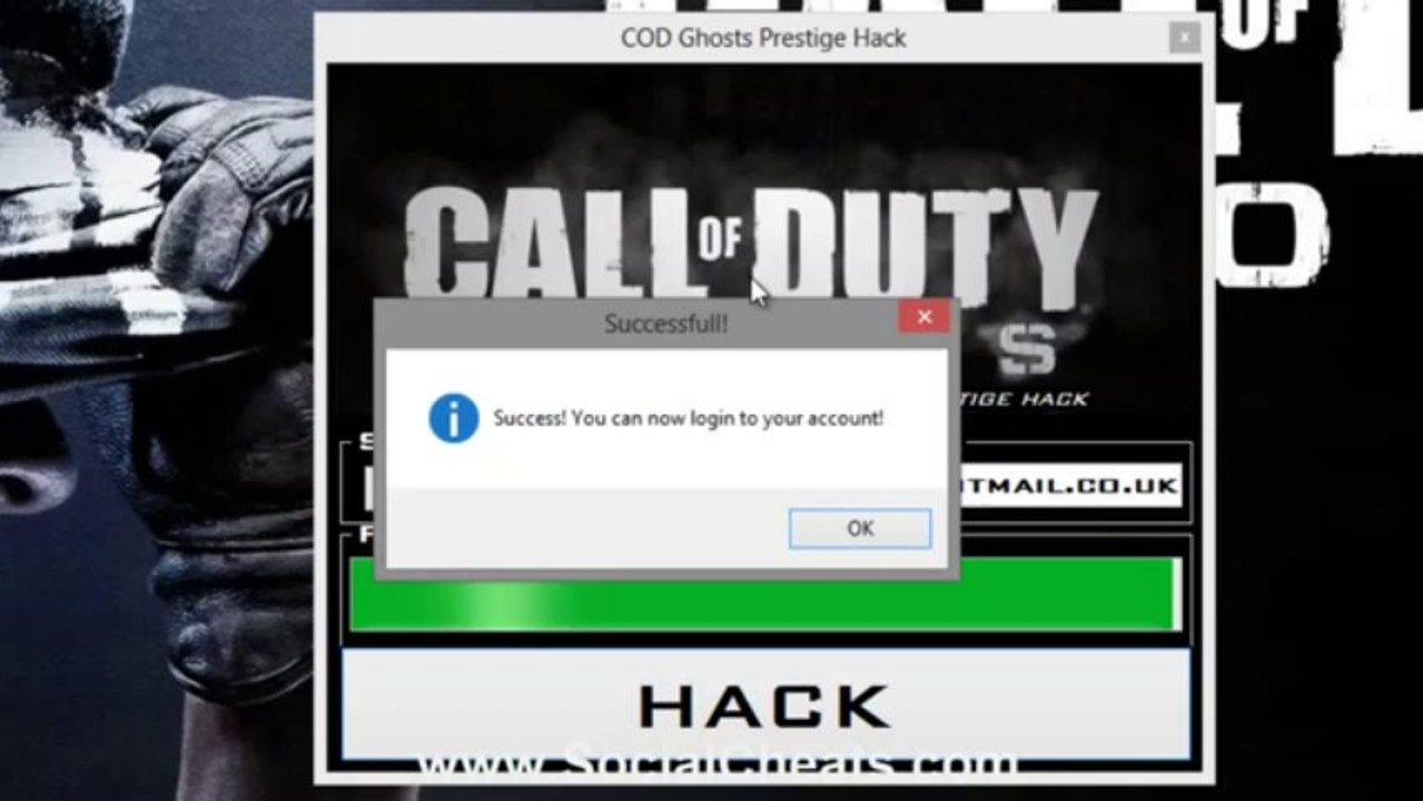 Call of Duty Ghosts - Prestige Hack [Free Download]