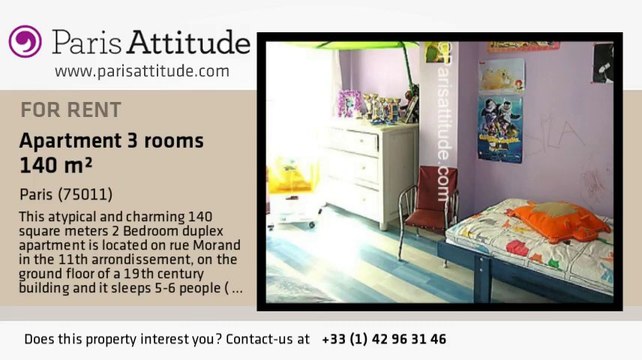 2 Bedroom Duplex for rent - Belleville, Paris - Ref. 2360