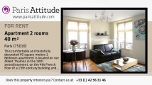 1 Bedroom Apartment for rent - République, Paris - Ref. 2423