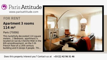 2 Bedroom Apartment for rent - St Germain, Paris - Ref. 7815