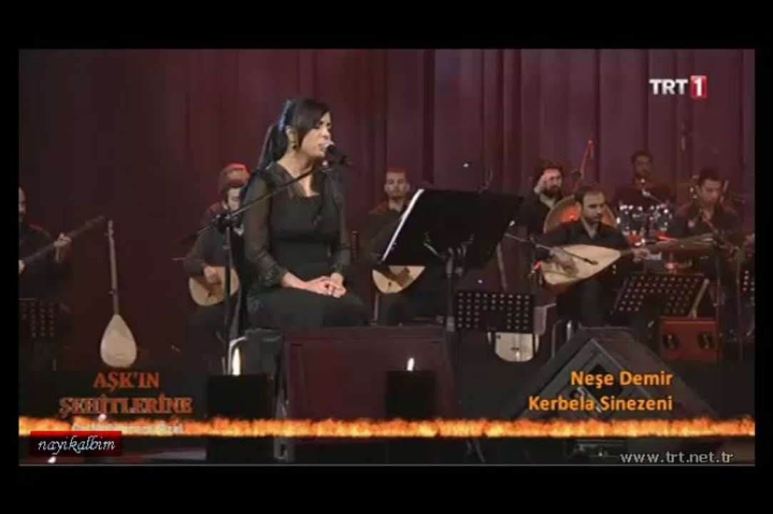 6 Kerbela sinezeni Neşe Demir Aşkın şehitleri'ne 10 Muharrem TRT