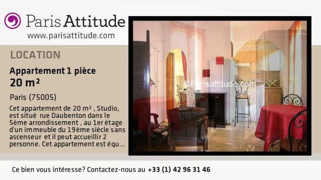 Appartement Studio à louer - Place Monge, Paris - Ref. 5405