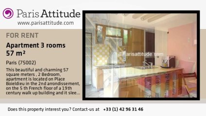 2 Bedroom Duplex for rent - Opéra, Paris - Ref. 6856