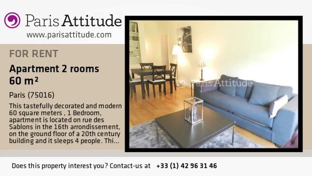 1 Bedroom Apartment for rent - Victor Hugo, Paris - Ref. 8234