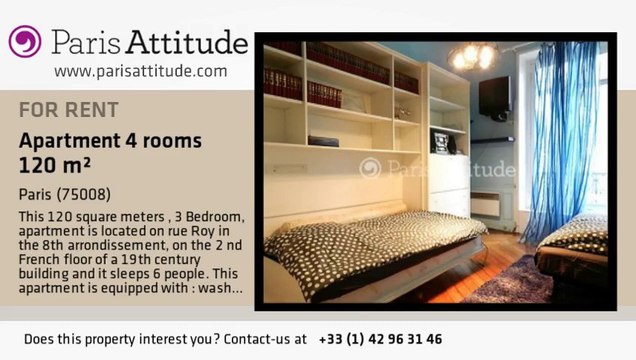 3 Bedroom Apartment for rent - Miromesnil, Paris - Ref. 6088