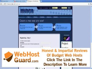 How to Sign Up for a free Web Hosting Site.flv