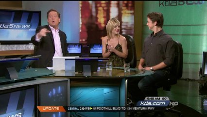 GH Bradford Anderson & Kirsten Storms on KTLA Morning News (HD)