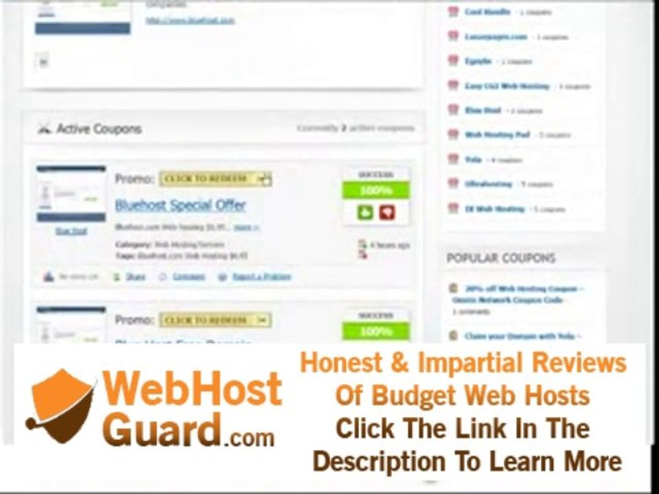 Blue Host Coupon 2013  Webhosting Coupon Code
