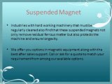 Suspended magnet, suspended magnet manufacturer, suspension magnet exporter