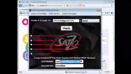 Hacking Orkut Password Sofware - Free Download V2.4 Beta Released -1