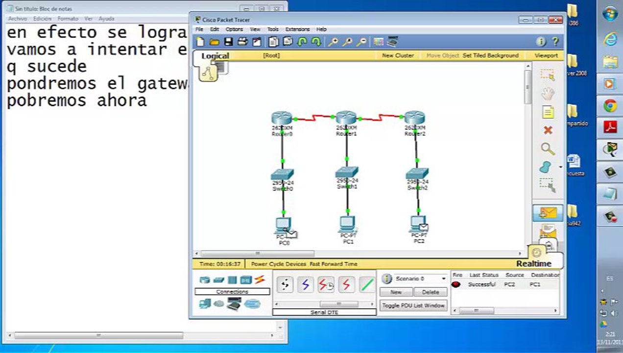 Configuracion De Rutas Estaticas En Packet Tracer Vídeo Dailymotion 0690