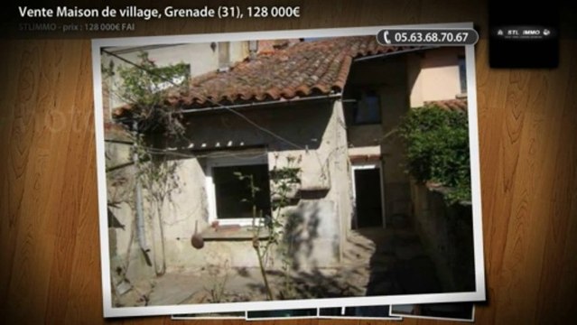 Vente Maison de village, Grenade (31), 128 000€